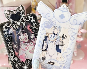Kawaii Y2K PVC Photocard Holders  - Tenshi Kaiwai and Cyber Sigil