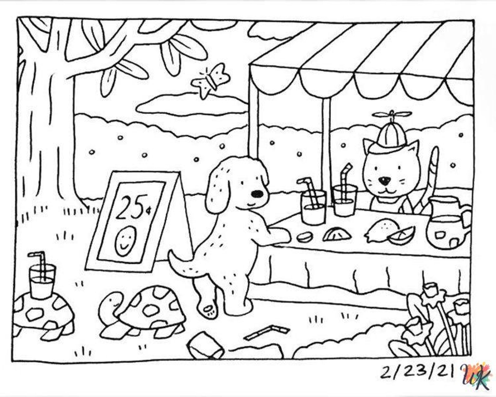 Bobbie Goods Colouring Book 21 Page Book Digital Download - Etsy Canada