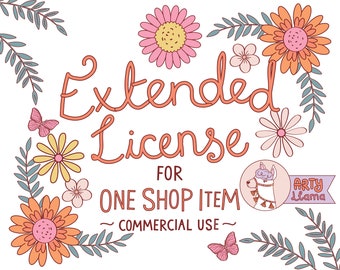 Extended License For One Shop Item