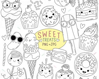 チョコレートの塗り絵 | 子供と大人のためのSVG PNGデザート