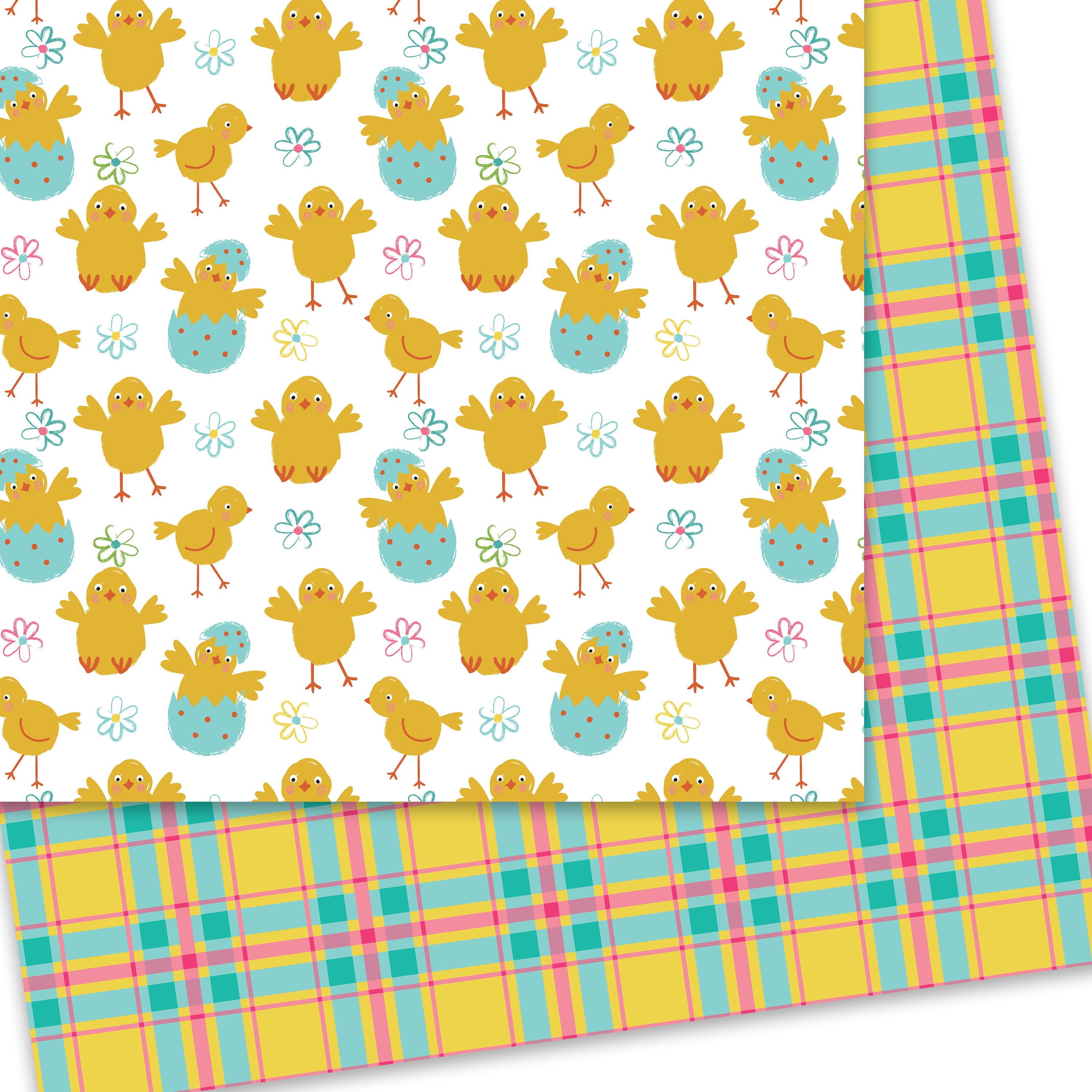 Easter Digital Papers - Cute Doodle Easter Printable Papers - Printable ...