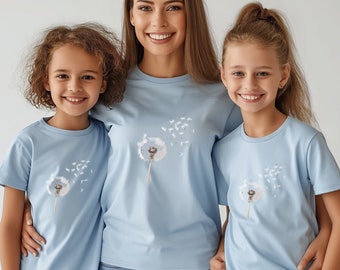 Camisa de flores de diente de León - Regalo ideal para el Día de la Madre, camiseta floral de primavera para ella, top de verano para amantes de las plantas