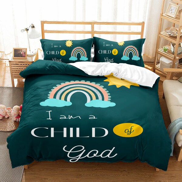 Christian Bed Sheets Etsy