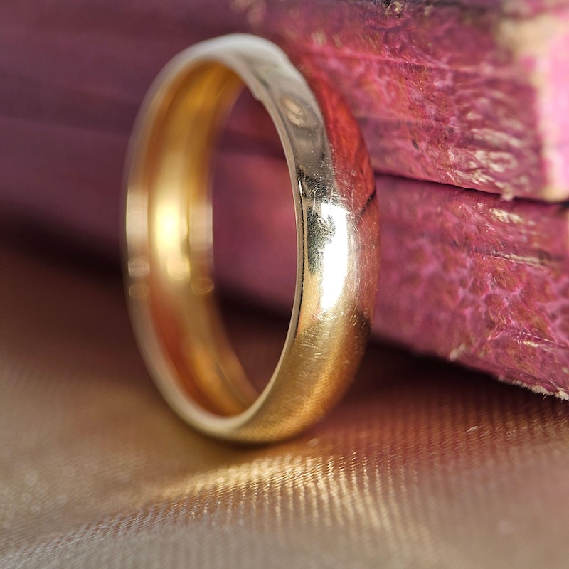 22k Gold Ring - Etsy