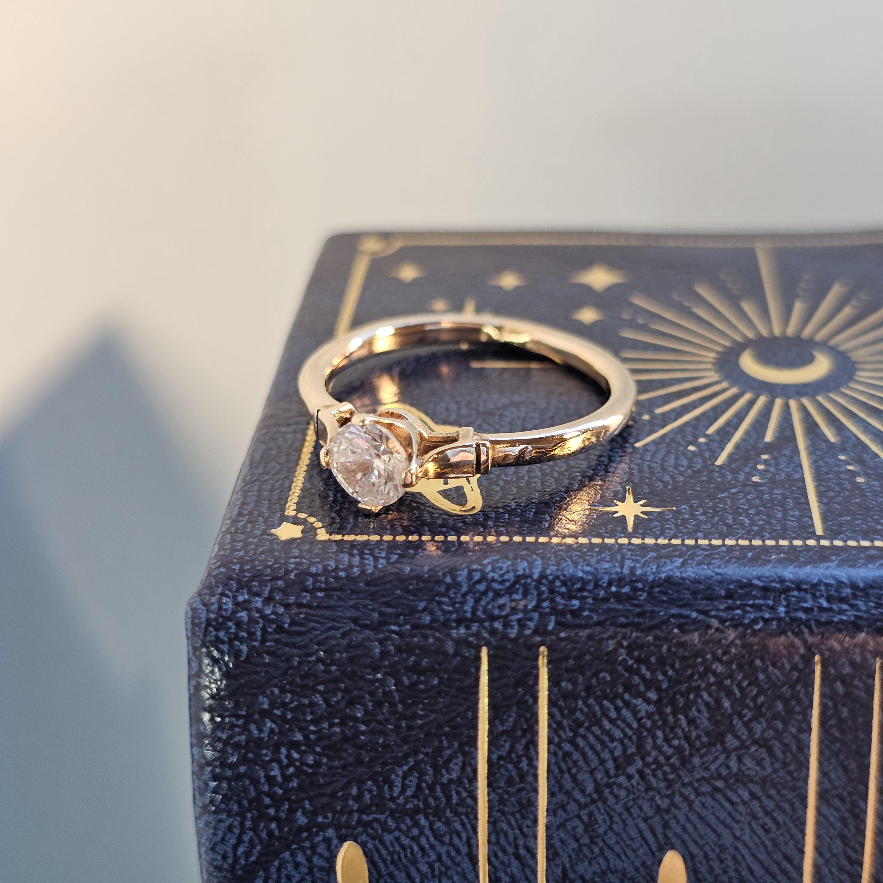 Anello Solitario Claire Oro Giallo Zircone 1420410 U2022 Stroili