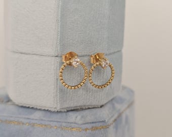 クラダリングのピアス 9CT GOLD クラダリングのピアス 9CT GOLD