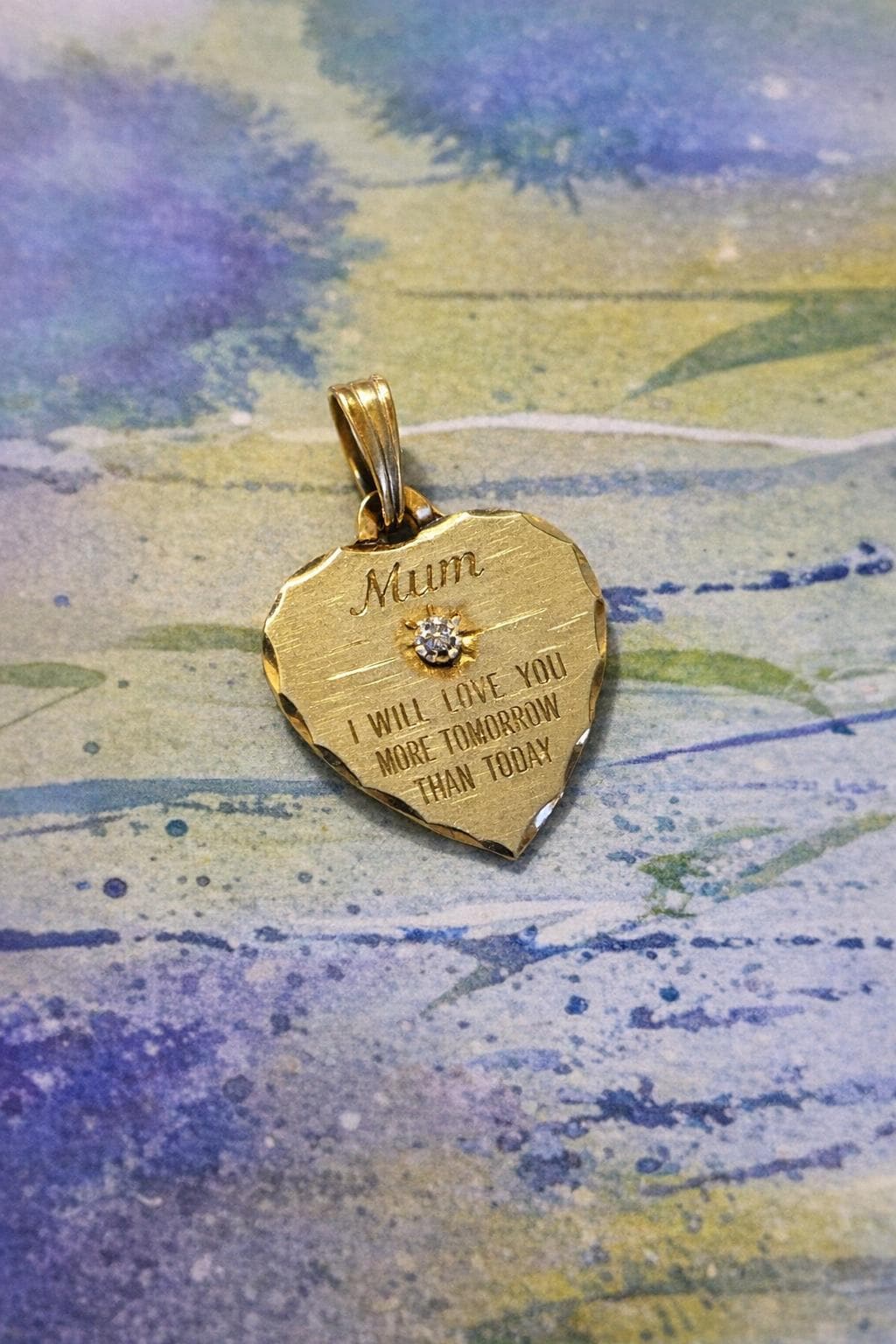 Love actually heart necklace gold - Etsy 日本