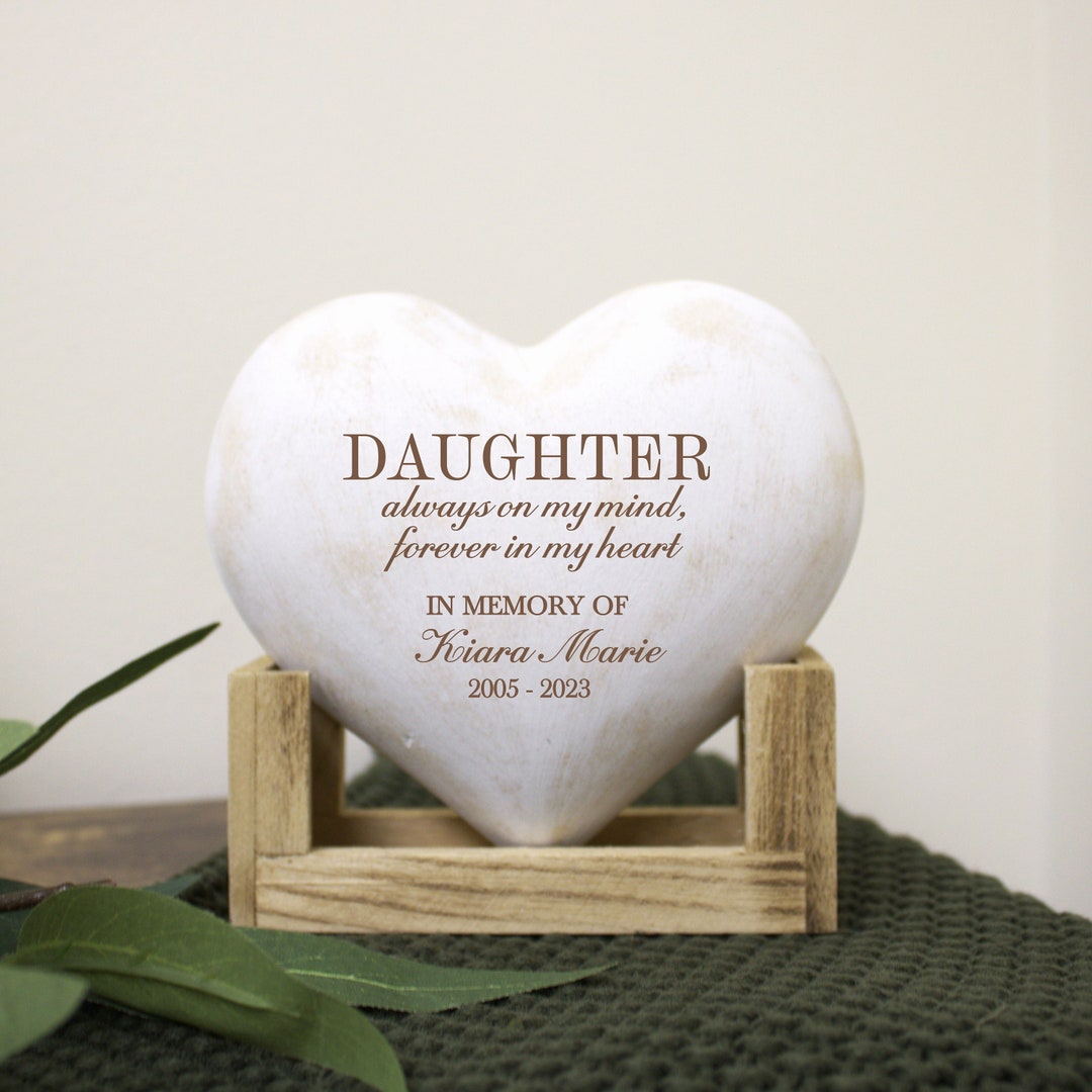 Memorial Gift for Loss of Daughter Personalized Daughter Sympathy Gift