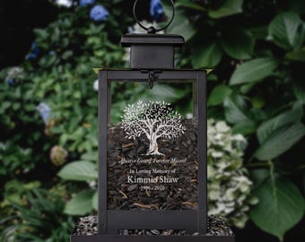 Always Loved Forever Missed Memorial Bird Feeder | Tree of Life Sympathy Garden Gift | Personalized Bereavement Gift | Remembrance Gifts