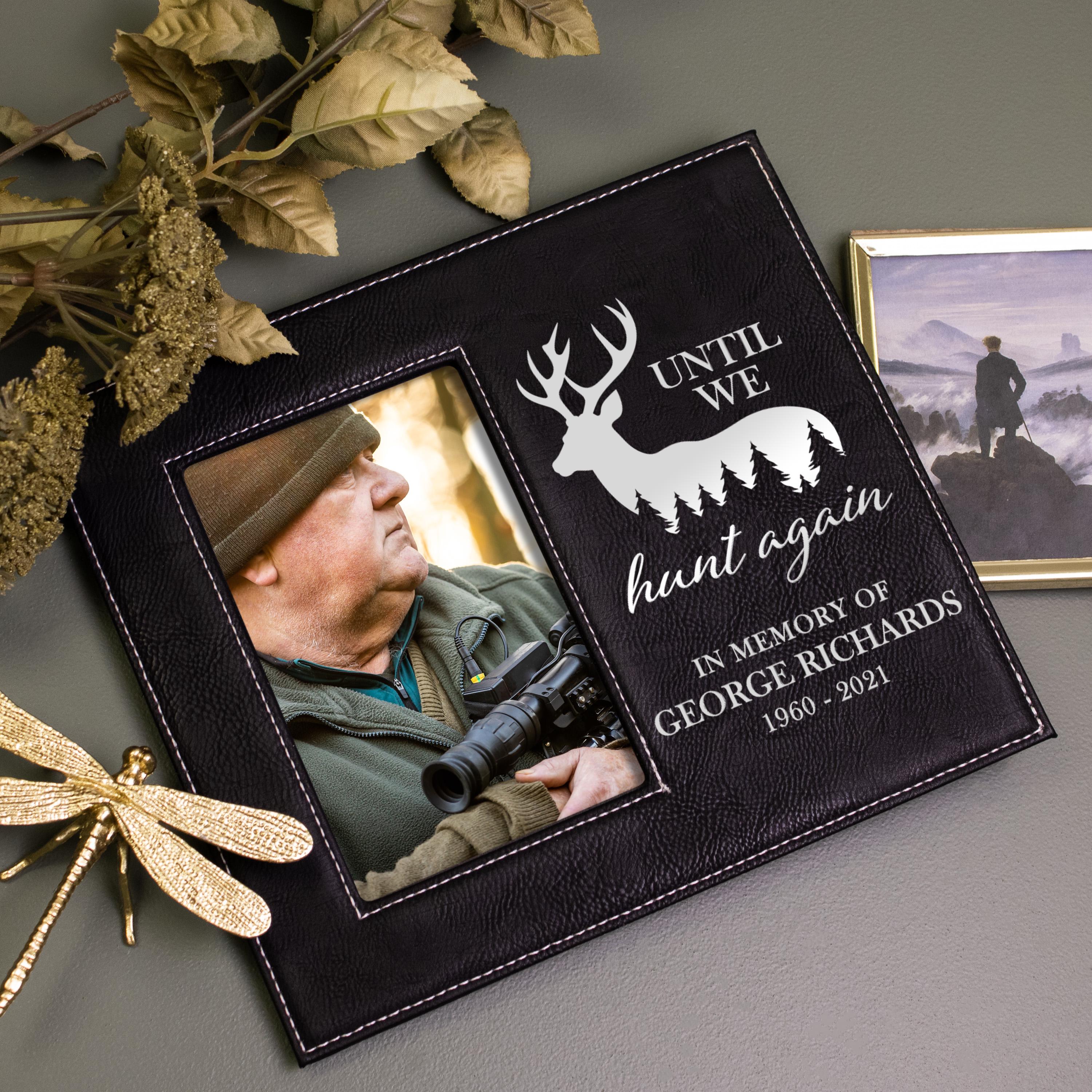 Hunting Memorial Picture Frame | Personalized Hunting in Heaven