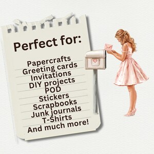 Love letter clipart collection with adorable Valentine’s Day graphics and postal mail designs, ideal for crafting personalized greeting cards, DIY gifts, and digital projects. Commercial use approved.