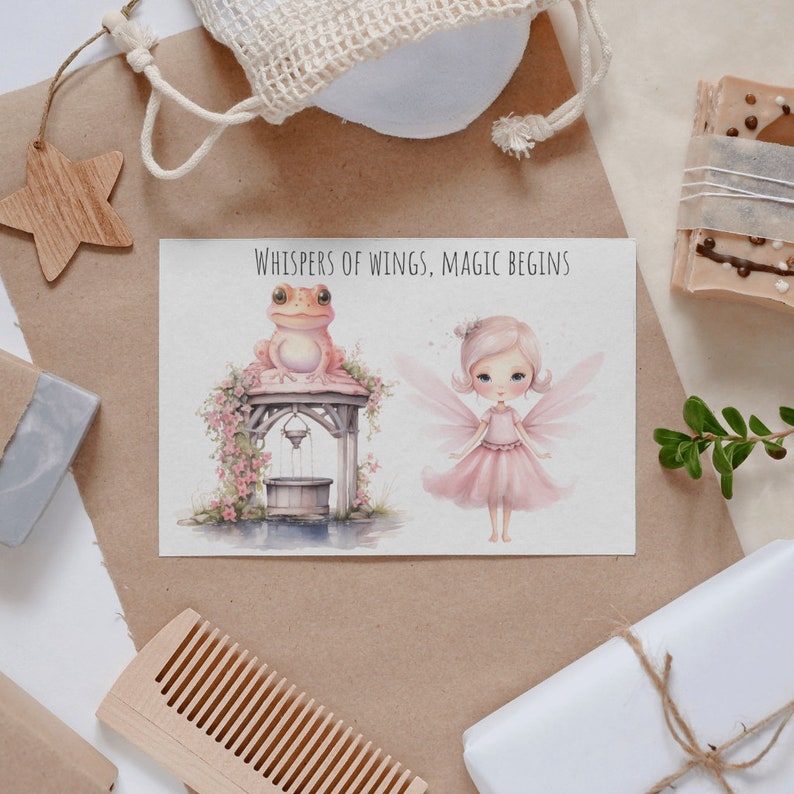 Pink Fairy Garden Clipart Pink Fairytale Butterfly PNG Magical Fairy ...