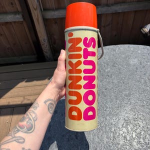 Dunkin Donut Thermos - Etsy