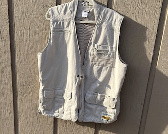 1990s Walt Disney World Men’s Large Kilimanjaro Safaris Vest – Safari Utility Vest Vintage