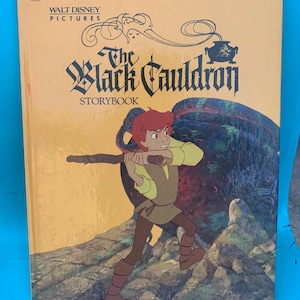 Walt Disney’s The Black Cauldron Storybook – A Golden Book (1985, Hardcover)