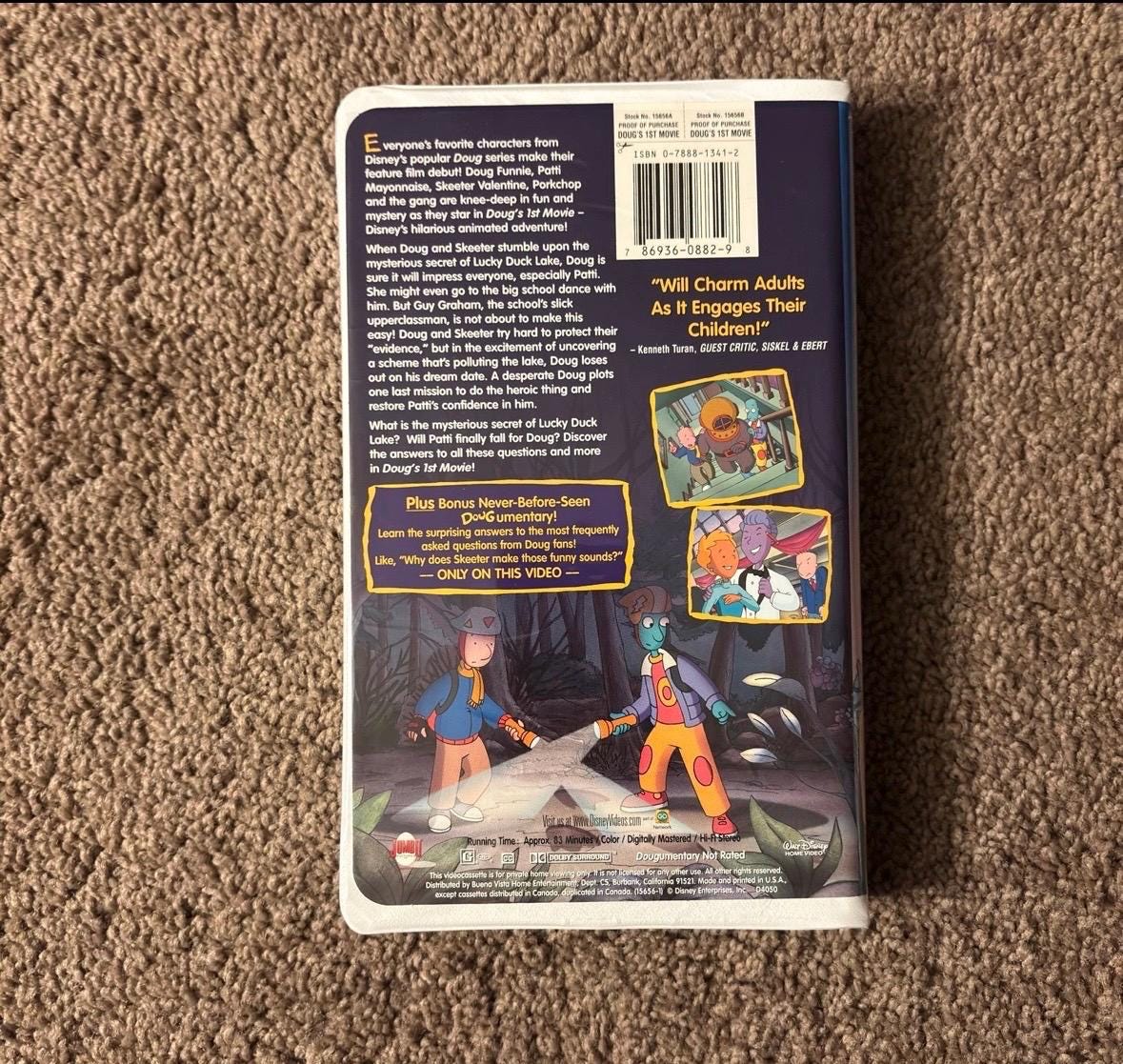 Doug’s 1st Movie (1999) – VHS Tape – Disney – Clamshell Case - Etsy