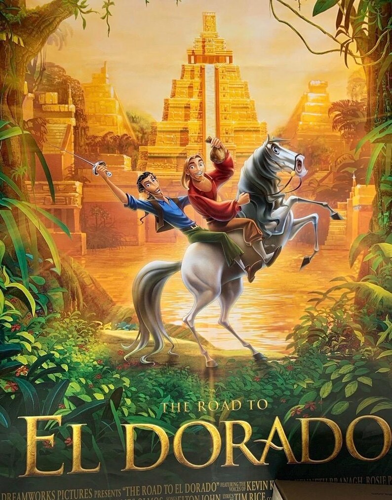 2pk the Road to El Dorado Movie Posters - Etsy