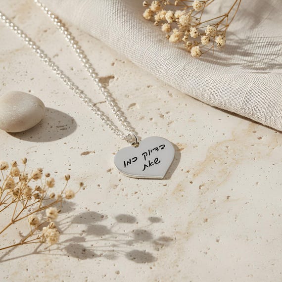 Collana con ciondolo a cuore reattivo al calore con costellazione di pietre di nasca personalizzata Regalo di compleanno per le donne in occasione della Festa della Mamma - CALLIE