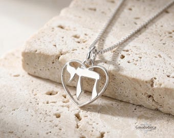 Collana con ciondolo mini cuore Chai in argento sterling – Gioiello ebraico, regalo perfetto per lei.