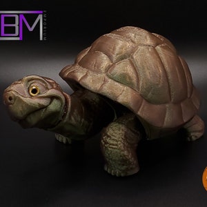 Tortoise 3D printed Articulated Fidget Toy image 1