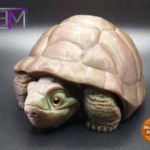 Tortoise 3D printed Articulated Fidget Toy image 5