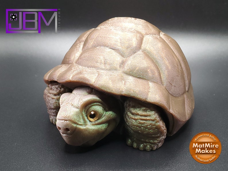 Tortoise 3D printed Articulated Fidget Toy image 5