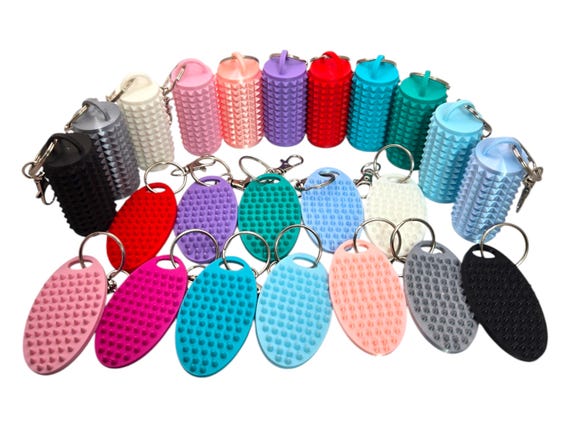 Spike Fidget Keychain, Pain Stimming, Pressure Relief, Over Stimulation, Office Toy