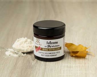 Repair & Protect foot cream with salicylic acid, allantoin and shea butter - natural cosmetics organic handmade