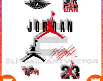 Jordan Jumpman Logo Mode Clipart SVG EPS PNG-Datei Michael Jordan Mode Clipart Michael Jordan pdf