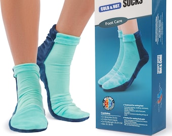 Meias refrescantes | pés frios | almofadas refrescantes | bolsas de gelo | meias de terapia fria | reumatismo | meias para polineuropatia | aquecedores de pés | meias para dor