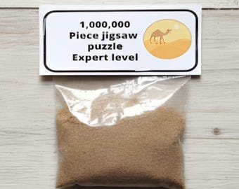 Expert jigsaw puzzle, joke present, gift for him, birthday gifts, gag gift, gift for her, valentines present, funny novelty