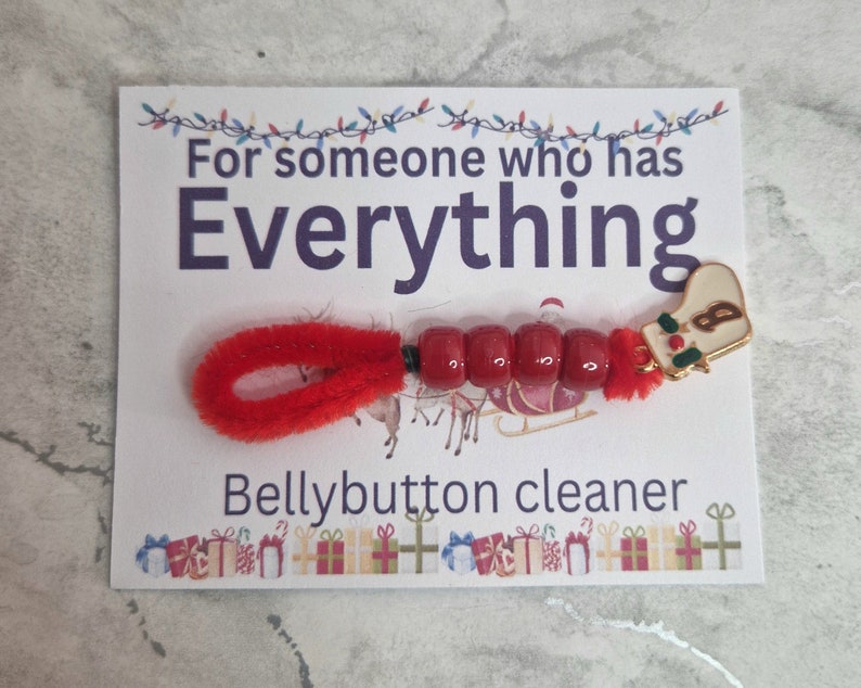 Belly button cleaner, joke present, gift for him, birthday gifts, gag gift, joke gift, funny novelty joke, valentines gift image 8