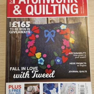 Patchwork and Quilting Magazine issue No 303, back issues