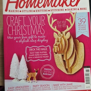 Homemaker magazine, project book issue 26, with step-by-step instructions for all kinds of crafts