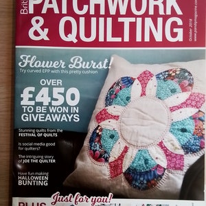 Patchwork and Quilting Magazine issue No 297 back issues
