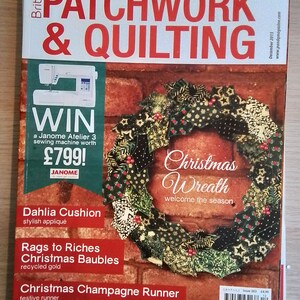 Patchwork and Quilting Magazine issue No 263 back issues