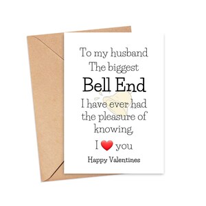 À mon mari, carte drôle de Saint-Valentin, carte avalentines, carte de Saint-Valentin mari A5, carte de Saint-Valentin petit ami, carte de Saint-Valentin humour