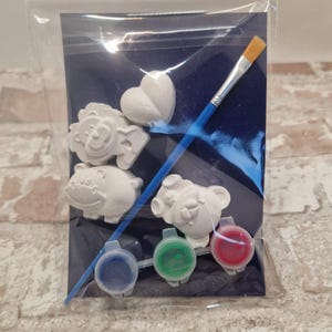 Animal themed party bag, children’s party bags, paint your own, kids party bag, Christmas gift, stocking stuffer, christmas eve box