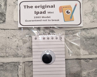 The original ipad mini joke present, gift for him, birthday gifts, gag gift, gift for her, secret santa, joke gift, funny novelty joke
