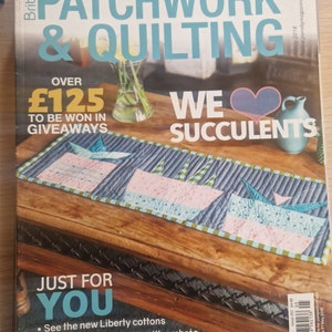 Patchwork and Quilting Magazine issue No 292, back issues