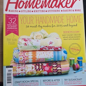 Homemaker magazine, project book issue 27, with step-by-step instructions for all kinds of crafts