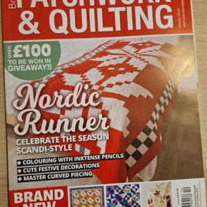 Patchwork and Quilting Magazine issue No 320, back issues