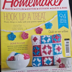 Homemaker magazine, project book issue 22, with step-by-step instructions for all kinds of crafts