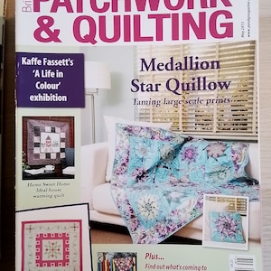 Patchwork and Quilting Magazine issue No 232 back issues