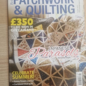 Patchwork and Quilting Magazine issue No 283, back issues