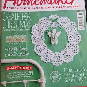 Homemaker magazine, project book issue 11, with step-by-step instructions for all kinds of crafts