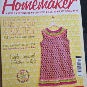 Homemaker magazine, project book issue 4, with step-by-step instructions for all kinds of crafts
