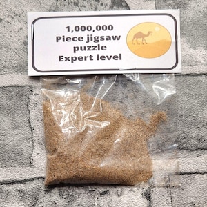 Expert jigsaw puzzle, joke present, gift for him, birthday gifts, gag gift, gift for her, father&#39;s day gift, joke gift, funny novelty