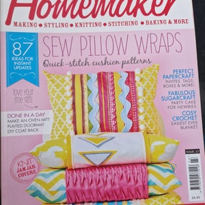 Homemaker magazine, project book issue 23, with step-by-step instructions for all kinds of crafts
