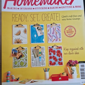 Homemaker magazine, project book issue 9, with step-by-step instructions for all kinds of crafts